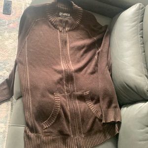 Carbon sweater. Lightly used zip up. Size 2xl